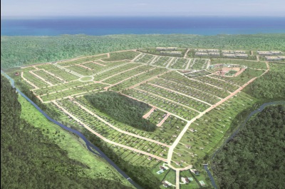 The masterplan for the Tambaba Country Club Resort in Joao Pessoa, Brazil